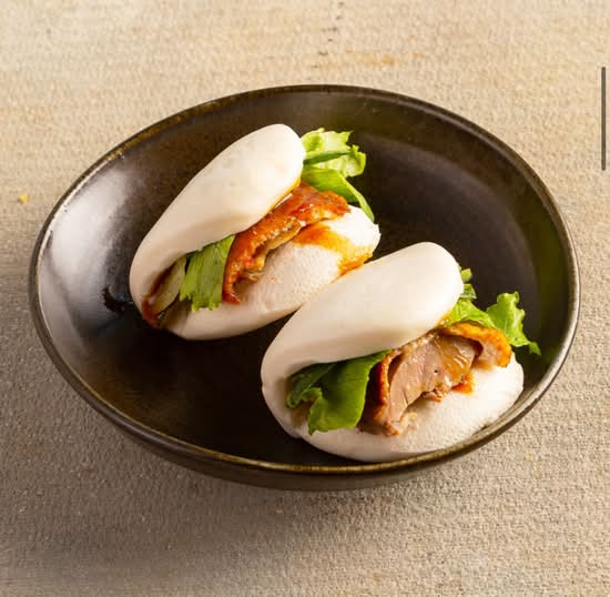 514_Roasted Duck with Steamed Buns  北京烧鸭夹包
